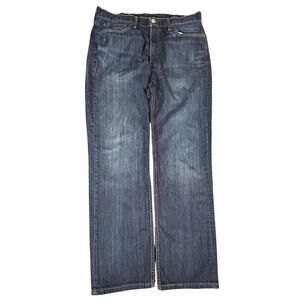 Levis Strauss 514‎ Dark Blue Regular Straight Leg Fit Jeans W36 L32
